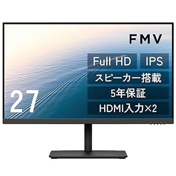 Amazon.co.jp: 富士通 ディスプレイ FMV Display 27型 (IPS